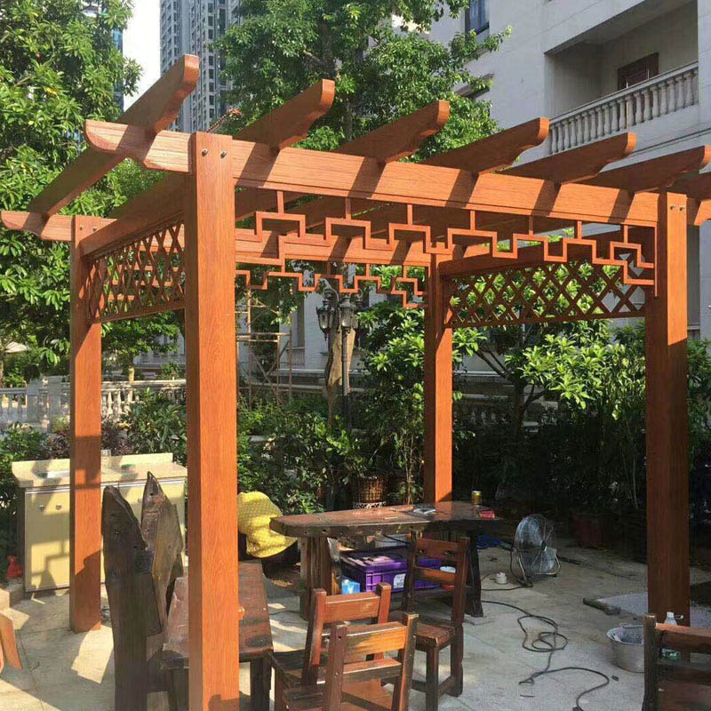 Gazebos al aire libre del enrejado de uva moderno del metal del jardín